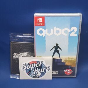SRG Qube 2 Nintendo Switch Super Rare Games Cards Sticker Sealed As Pictured